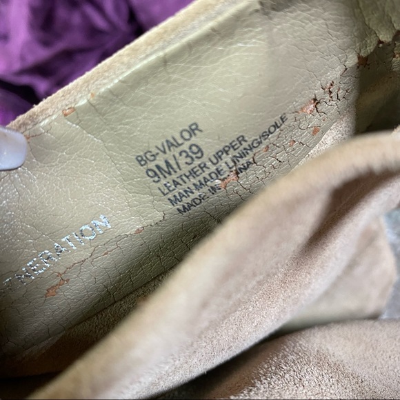 BCBG generation tall suede heeled boots beige Valor - Picture 6 of 7